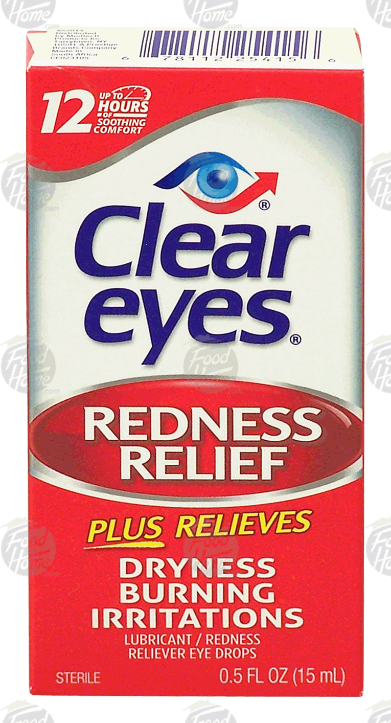 Clear Eyes Redness Relief lubricant / redness reliever eye drops Full-Size Picture